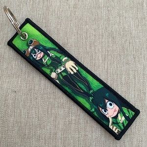 NEW My Hero Academia Tsuyu Asui Froppy Jet Tag Keychain